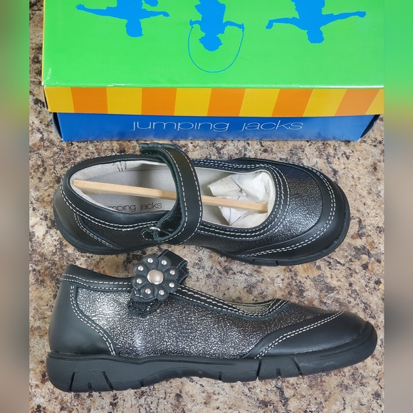 Jumping Jacks Shoes Jumping Jacks Girls 15 M Black Dress Shoes New